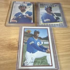 Bowman Donruss Fleer Ken Griffey Jr Rookie 1989 Mariners MLB Card Lot 3 Baseball