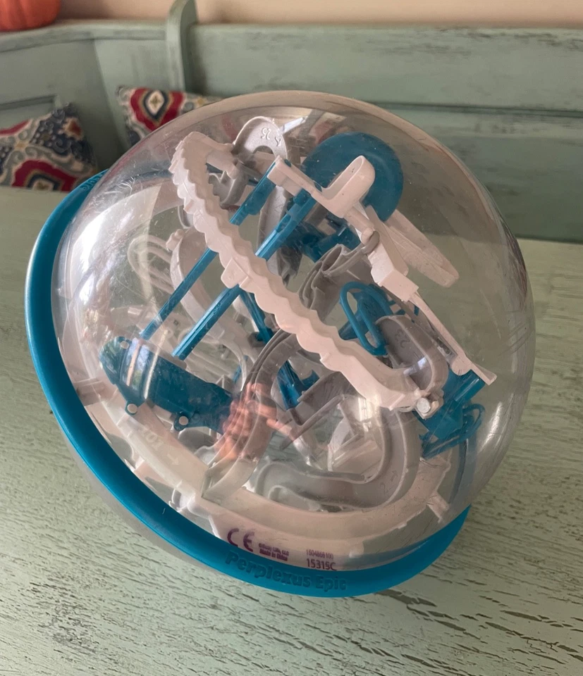 Perplexus Epic 3D Esfera Bola Laberinto Puzzle Juego Laberinto. ¡Ligeramente usado! Foto 3 de 4