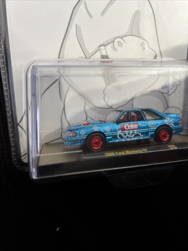 M2 Machines 2024 Coca-Cola 1988 Ford Mustang GT ~Chase~ - Picture 12 of 12