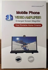Mobile Phone 3D Video Amplifier Enlarged Screen Magnifier Makes Watching Easier