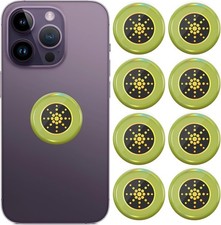 8-Pack EMF Stickers Blocker Neutralize Shield Protection 8PCS, Gold
