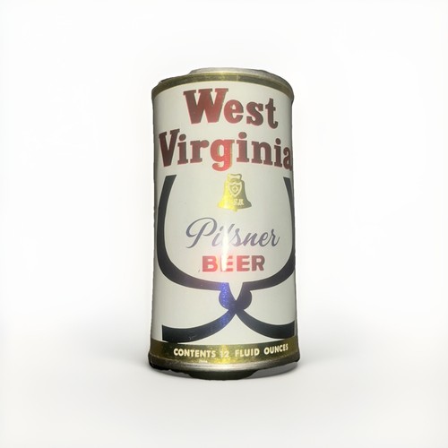 WEST VIRGINIA BEER, LITTLE SWITZERLAND W.V. EARLY RING PULL CAN EMPTY AIR Filled