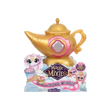 Magic Mixies - Magic Genie Lamp with Interactive 8" Pink Plush Toy