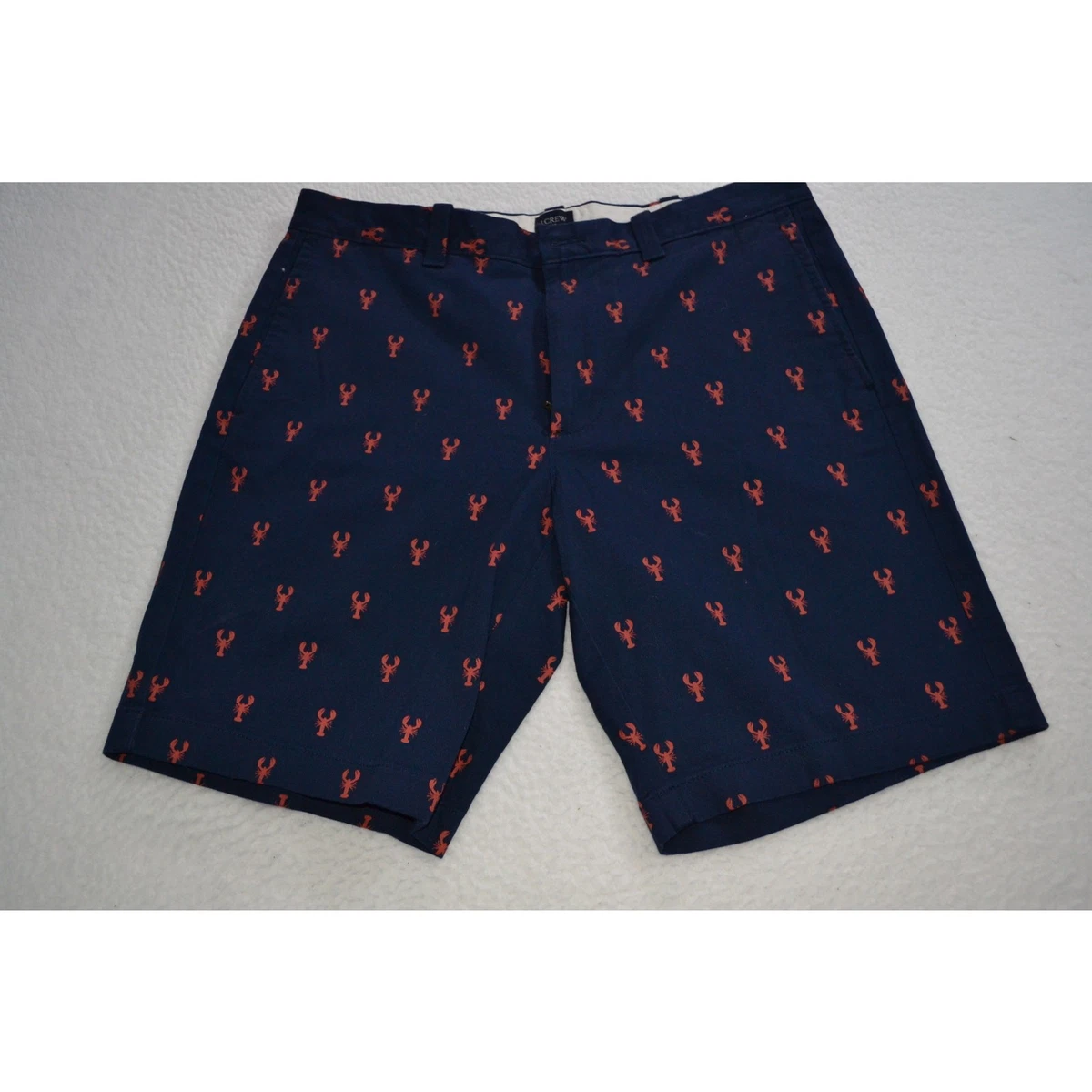 Essentials Short Chino Coupe Classique, Entrejambe 18 cm Homme, Bleu Marine Foncé, 28W