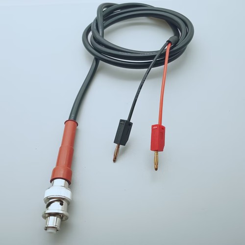 SHV 5KV 5000V Male (hole) High Voltage to 2mm Stackable Banana RG58 cable 1~16FT - Afbeelding 1 van 2