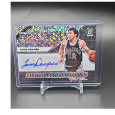 2019-20 Panini Donruss Optic Fast Break Signatures Auto Louie Dampier Spurs