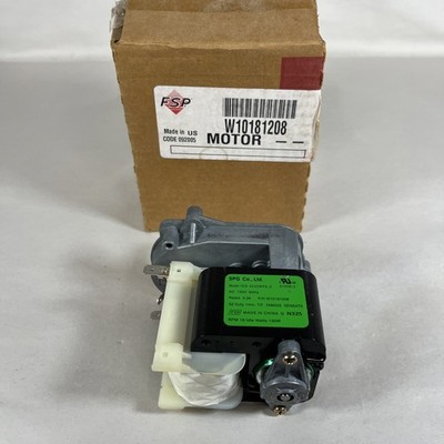 Genuine Whirlpool, FSP Refrigerator Ice Dispenser Motor OEM Part # W10181208 NEW