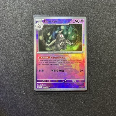Dusclops (Master Ball Pattern) Holo 036/131 SV: Prismatic Evolutions Common NM