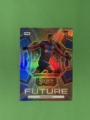 2023-24 Select FIFA Future Silver Prizm #3 Vitor Roque FC Barcelona Rookie