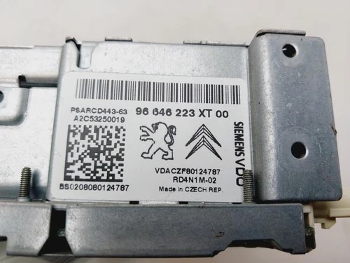 96646223XT Sistema Audio/Radio Cd para CITROEN GRAND C4 PICASSO SX 2008 9290760 - Imagen 2 de 10