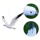 25*22*4.5 Cm Simulated Seagull Artificial Feathered Flying Seagull Druable
