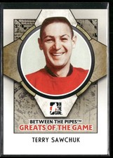 2008-09 In The Game Between The Pipes Terry Sawchuk #79 Detroit Red Wings