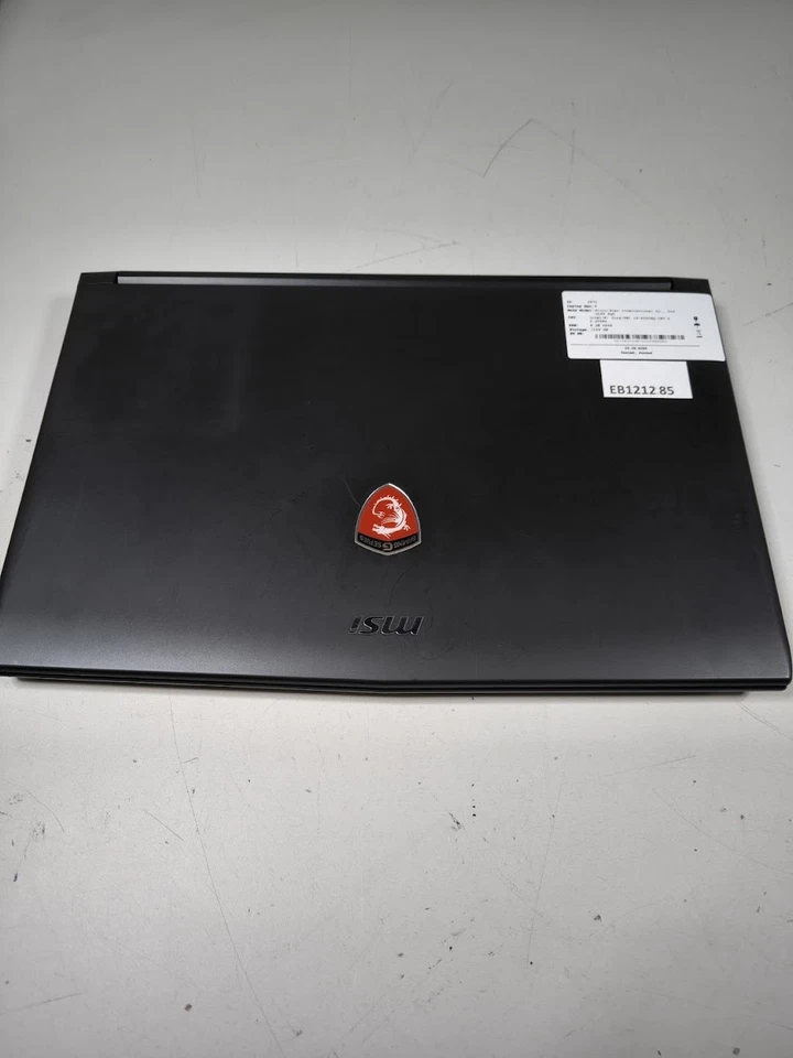 MSI GL62 6QD Laptop i5-6300HQ Gen 6 - 8GB RAM - 1024 GB - Runderneuert, Nein OS - Bild 2 von 4