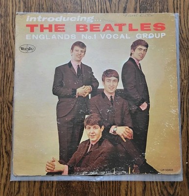 BEATLES - Introducing The Beatles - Vee Jay - Version 2 - Black Label