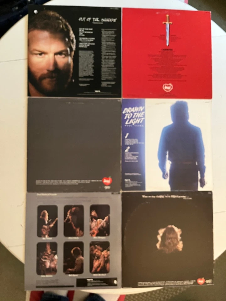 Paul Clark 6 LPs Aim for the Heart Hand to the Plow Come into His Presence Foto 2 de 2