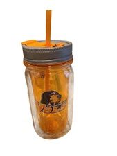 Tennessee Vols 16oz Cool Gear Double Wall Insulated Mason Jar Drinking Cup