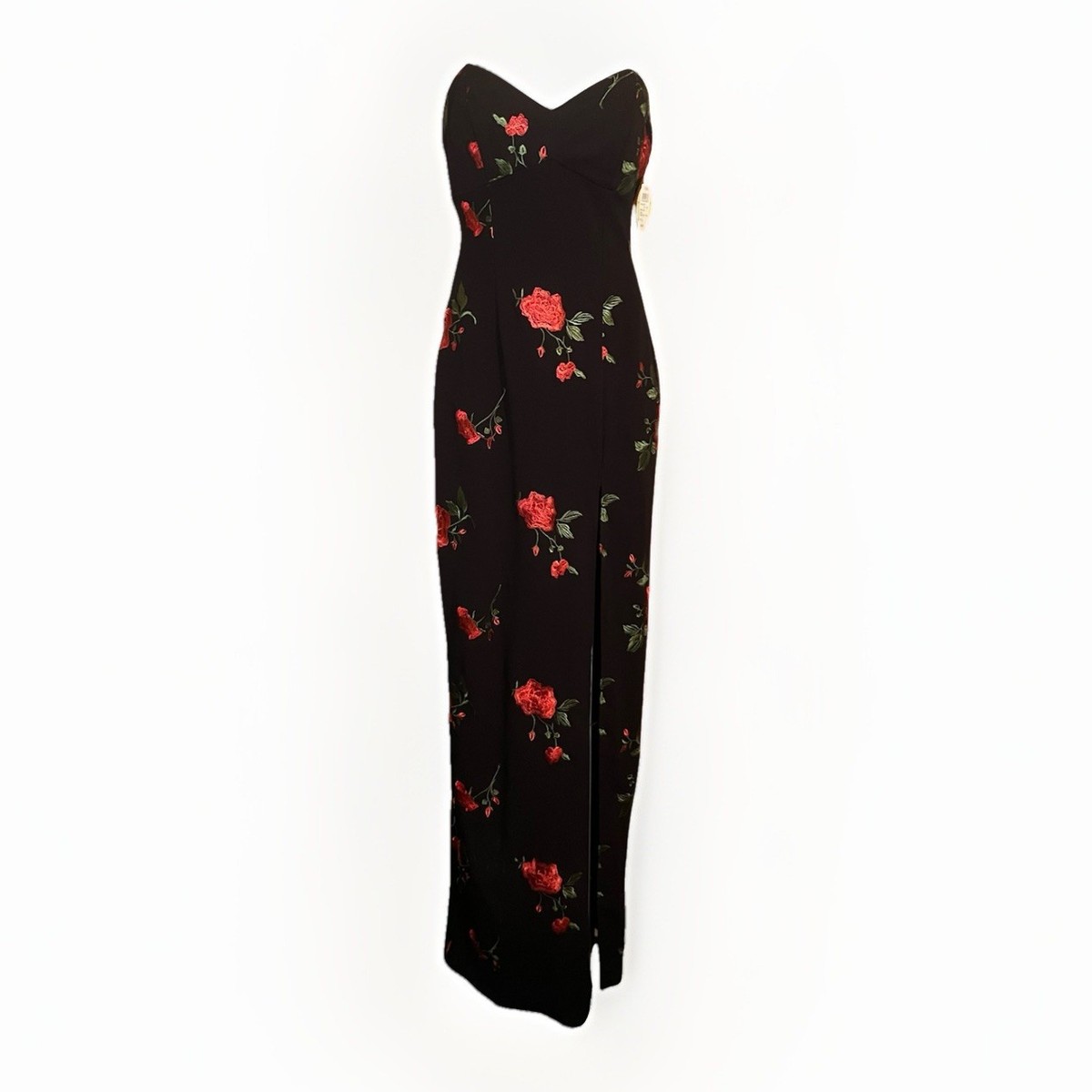 red one shoulder dress long Lisbeth