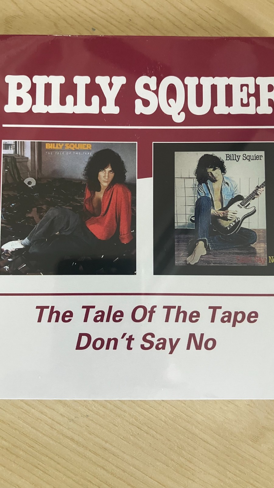 BILLY SQUIER  The Tale of the Tape