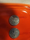 Kennedy Half Dollars 1973 And 1974 D  Very Fine