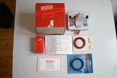 Eumig ECS-Chemo Splicer Super 8, sehr schön, mit OVP, Klebepresse. 