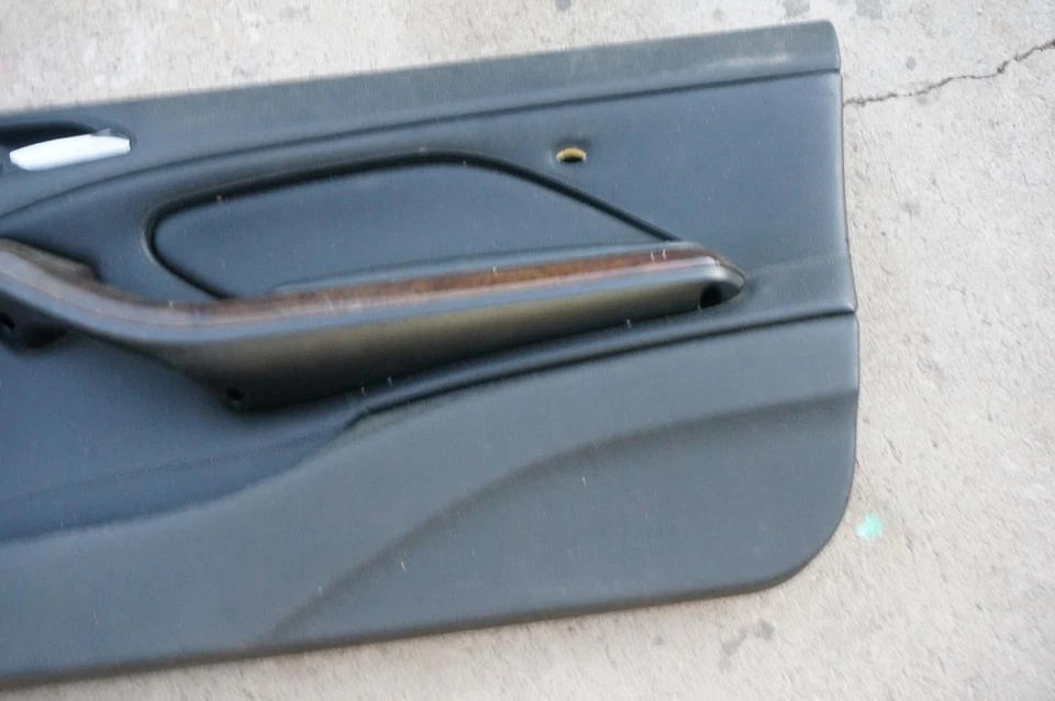 Panel de puerta de pasajero delantero derecho negro OEM BMW E46 cupé 02-05 325ci 330ci Foto 4 de 4