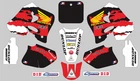 N 092 GRAPHICS KIT FOR HONDA CR 125 250 CR125 1993-1994 CR250 1992-1994