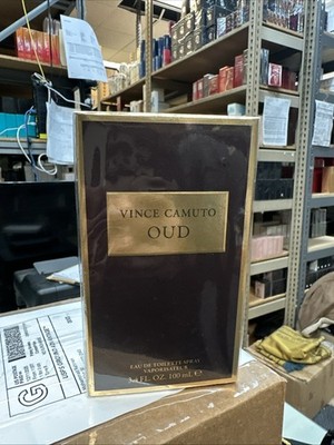 Men Vince Camuto OUD 3.4 oz / 100 ml EDT Spray NEW IN BOX