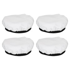 4pcs 7" 18cm Soft Diffuser Lamp Cover Light Strobe Reflector Lamp Sock White