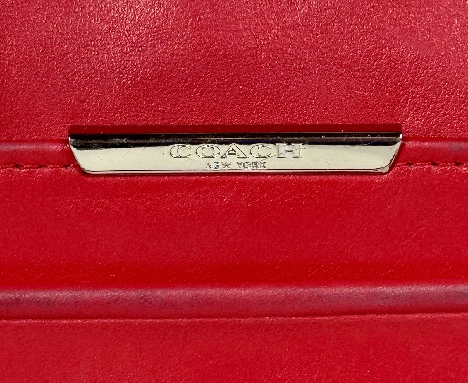 ???COACH CHERRY RED Taylor Bette Mini Tote 2WAY Borsa a tracolla in pelle