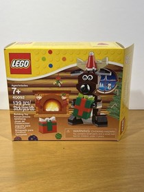 LEGO Seasonal Reindeer 40092 100% Complete With Box & Instructions