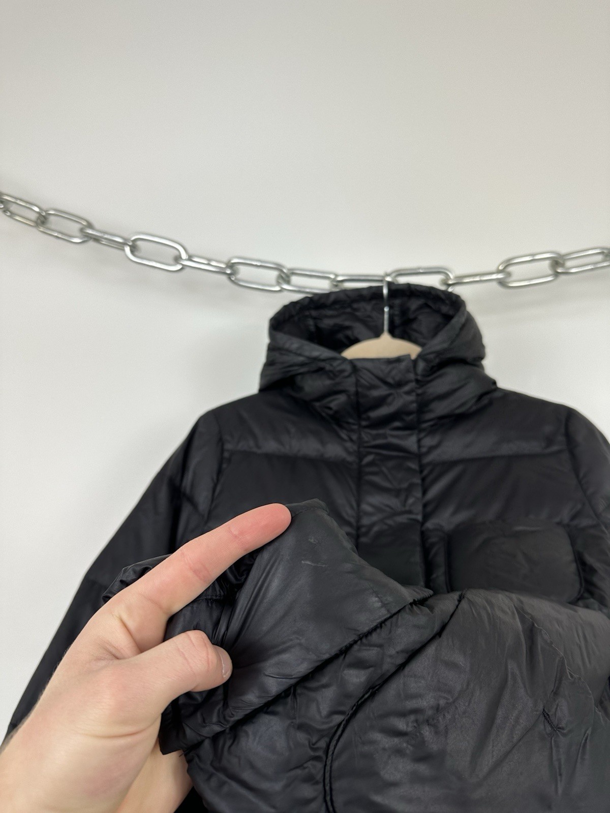 Vintage Jil Sander x Uniqlo Women's Rare Ultra Light Down Puffer Jacket Size S image 9