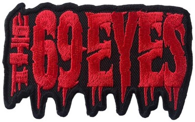 THE 69 EYES - Vampire Red Logo - 6,1 x 9,9 cm - Patch - 168981
