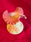 Vintage Fenton Ruffled Vase