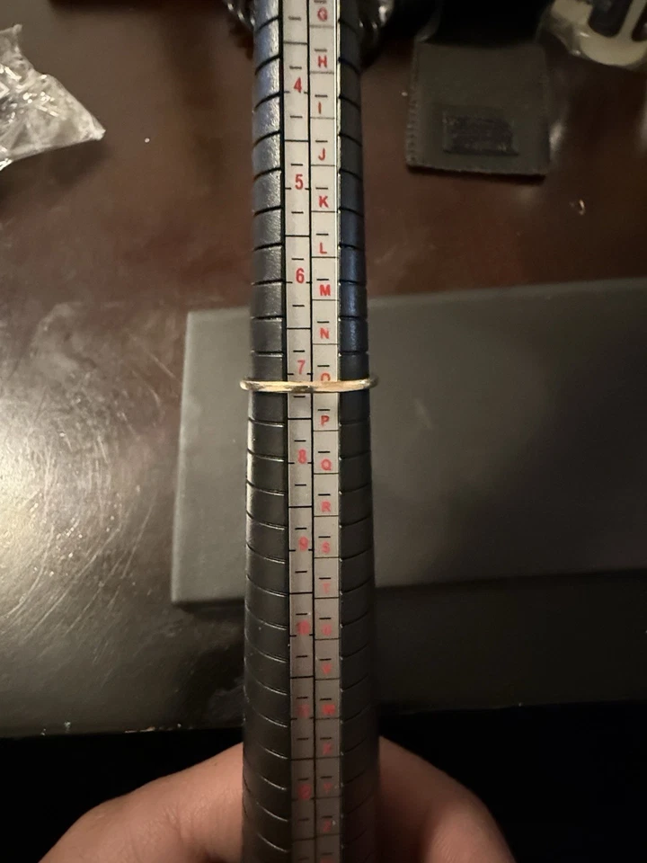 10k Yellow Gold Diamond Ring Solitaire  - Image 3 of 4