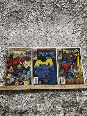 Spider-Man (1990) #23 & Spider-Man 2099 (1992) #9, #10 - 3 Book Collector s Lot