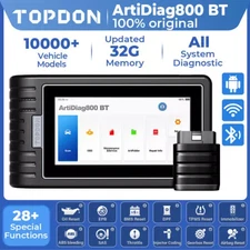 🔥TOPDON AD800BT OBD2 Scanner Full Systems Diagnostic Tool Free Updates for Life