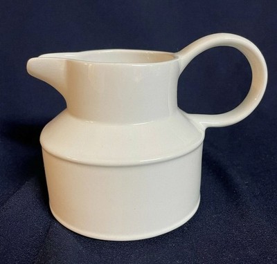 Vintage MCM Midwinter Stonehenge White Creamer, Made in England