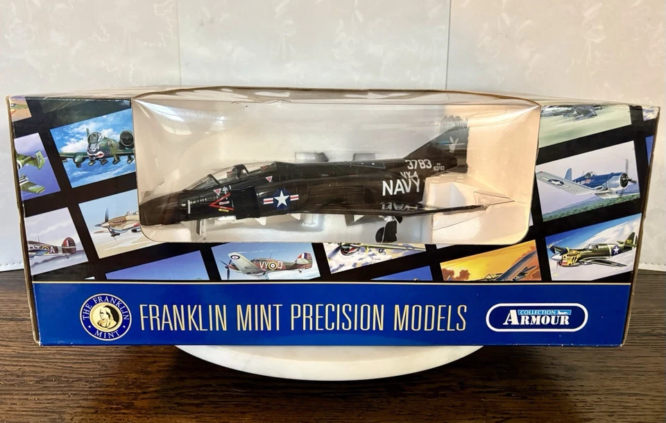 Franklin Mint F-4 Phantom "Black Bunny" 1:48. Nuevo en caja Foto 2 de 4