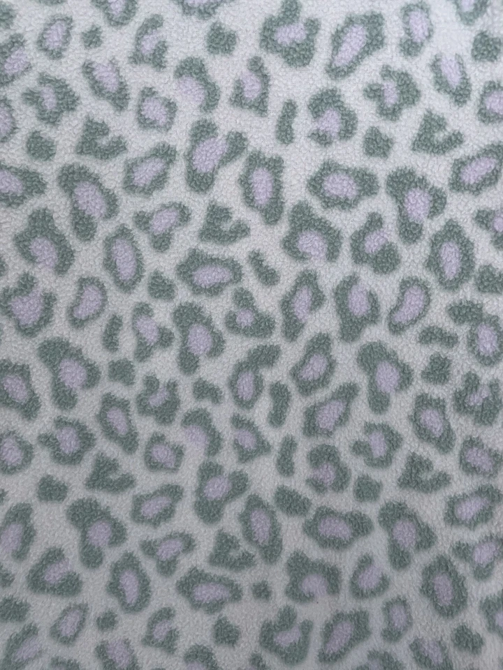 Bebé Niña Recién Nacida 1 Pieza Estampado Leopardo Cremallera Footie Manga Larga Pijamas Rosa 12M Foto 4 de 4