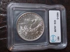 1883 - O  ICG Morgan Silver Dollar Au 58 - Free Shipping