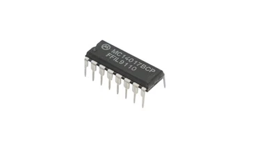 24 Stück Motorola MC14017BCP Johnson-Dekadenzähler mit integriertem Code-Konvert - Bild 1 von 4