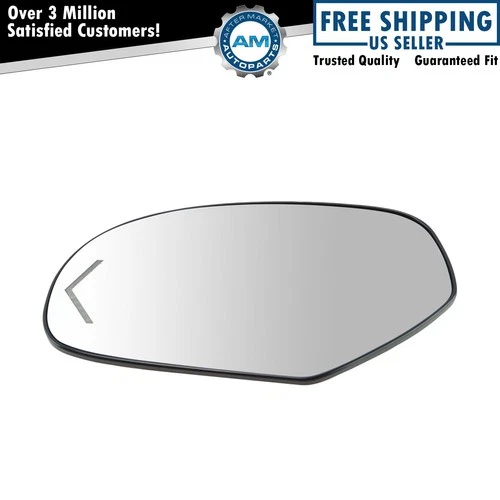 Mirror Glass Heated Turn Signal Arrow Driver Side Left LH for Chevy GMC Pickup