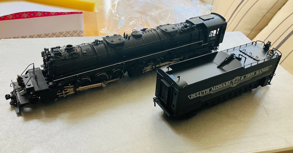 PFM Tenshodo 173 brass DM&IR class M-4 articulated H0 scale - Image 3 of 4