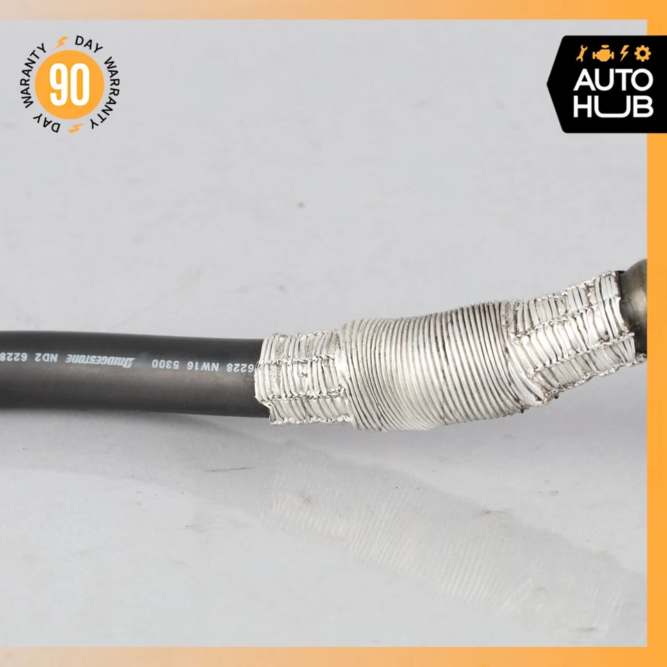 Linha de sucção de compressor de ar condicionado 01-04 Mercedes R170 SLK32 AMG A/C fabricante de equipamento original - Imagem 3 de 4