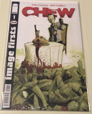 Chew #1 Dec 2012 John Layman ,Rob Guillory Image First Comic & Bagged