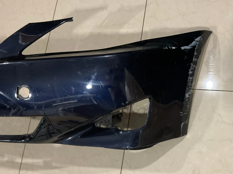 Cubierta de parachoques delantero azul 2009-2010 Lexus IS250 IS350 52119-53400 OEM Foto 3 de 4