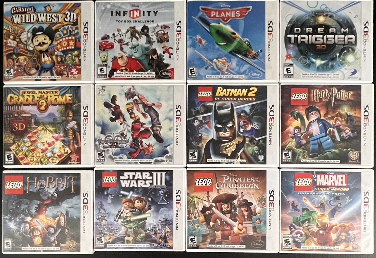 Nintendo3DSソフト★セット Nintendo 3DS GAMES | Complete in Box | Kingdom Hearts, Zelda, Lego