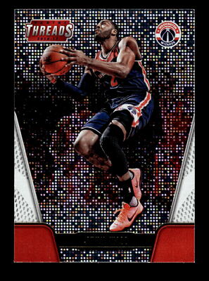 2016-17 Panini Threads #104 John Wall Century Proof Dazzle SP Parallel Wizards