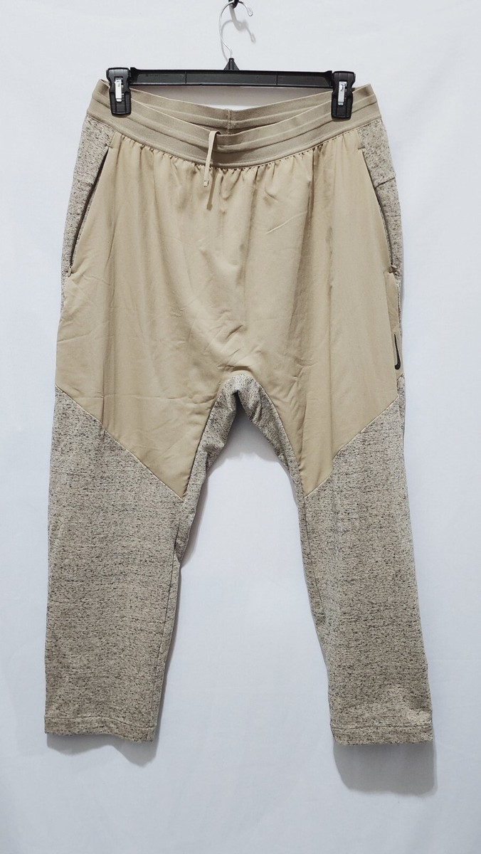 Nike Yoga Dri-FIT Men's Size L Pants Loose Fit DH1933-032 in Nike Yoga Dri-FIT Men's Size L Pants Loose Fit DH1933-032 in