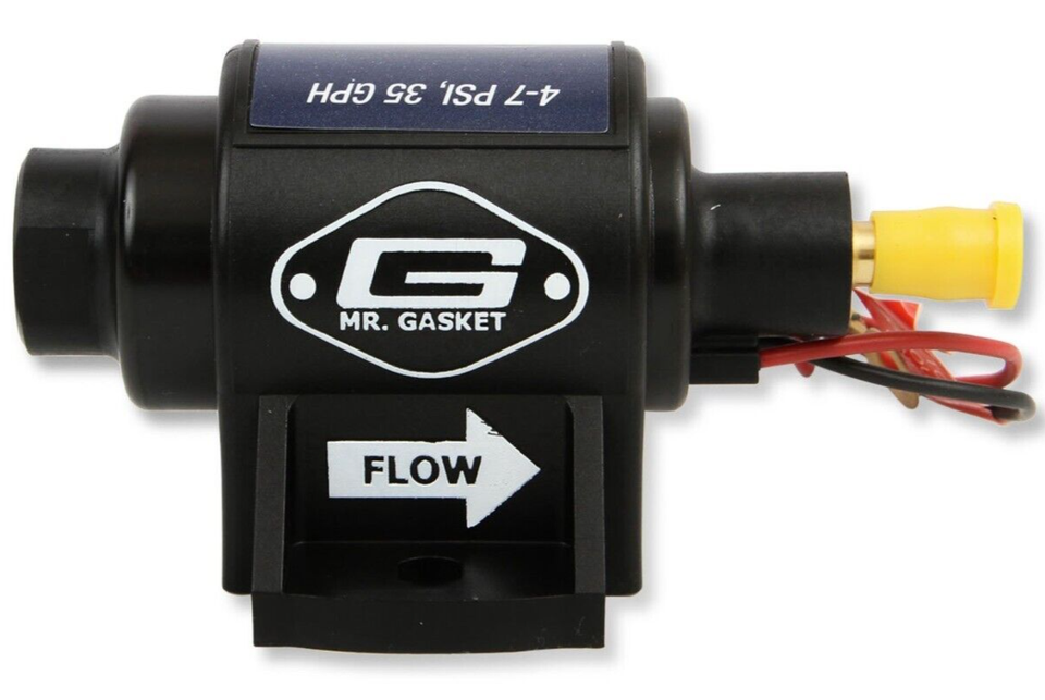 Mr Gasket 12S Electric Fuel Pump 4 7 PSI 35 GPH Gasoline For